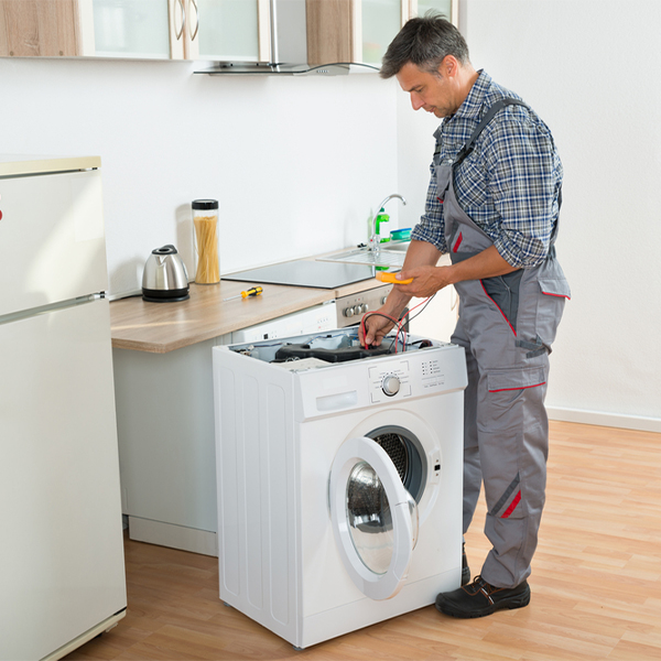 can you walk me through the steps of troubleshooting my washer issue in Woodland Hills California